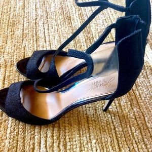 Badgley mischka black 9.5